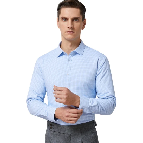 2023 Nouveau personnalisé 100% coton hommes mince ou lâche robe chemise chemisier à manches longues Oxford surdimensionné décontracté formel flanelle chemises d'affaires pour hommes